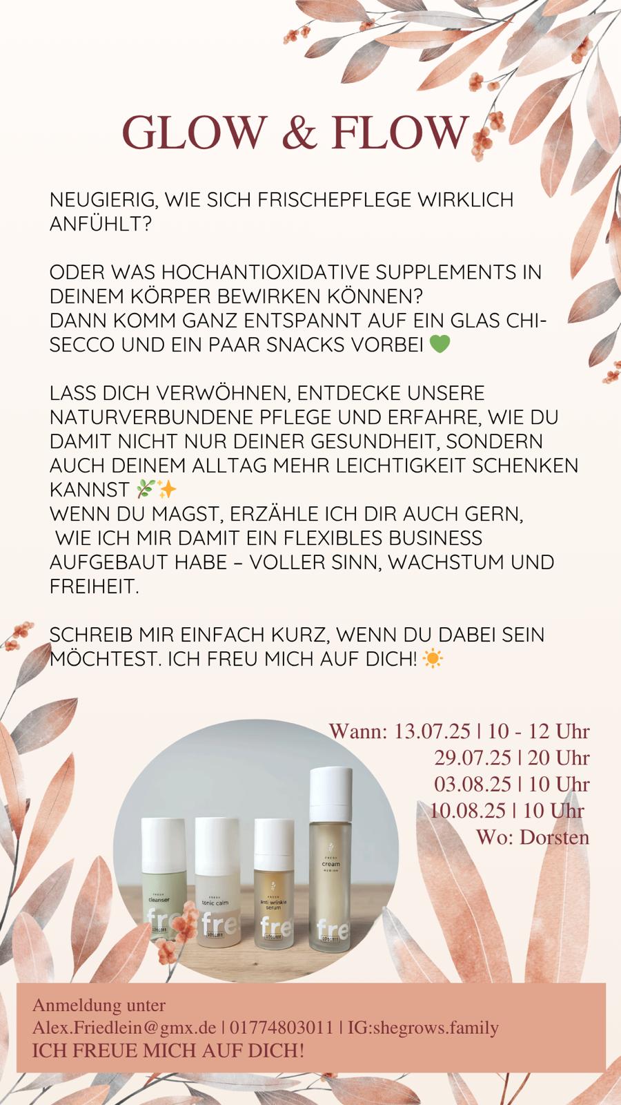 Glow & Flow Glow & Flow - Veranstaltung